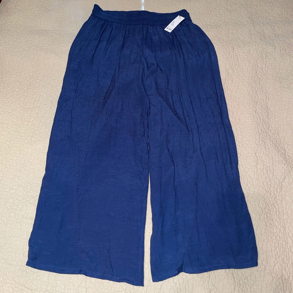 COPY - NWT Apt. 9 women's crepon palazzo pants